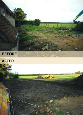 Groundworks: Before and After Pictures
