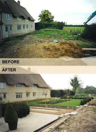 Landscaping Garden: Before and After Pictures