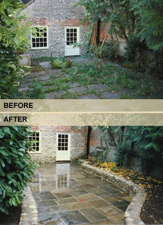 Patios, Terraces and Steps: Before and After Pictures